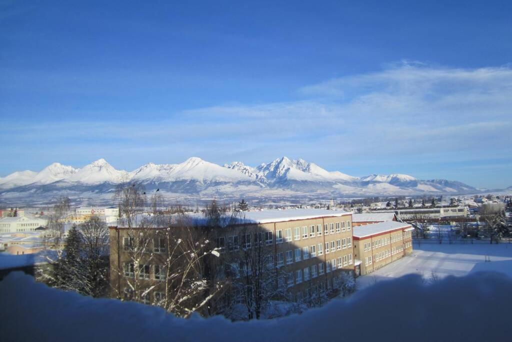 Tatra Mountains View Open-Space Apartment, N.92 Poprad Eksteriør billede